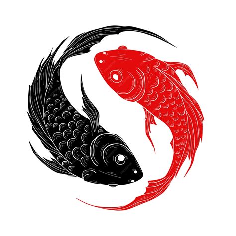 yin and yang koi fish|Yin Yang Koi fish Meaning: Unleash Your Inner Harmony: Yin Yang Koi .